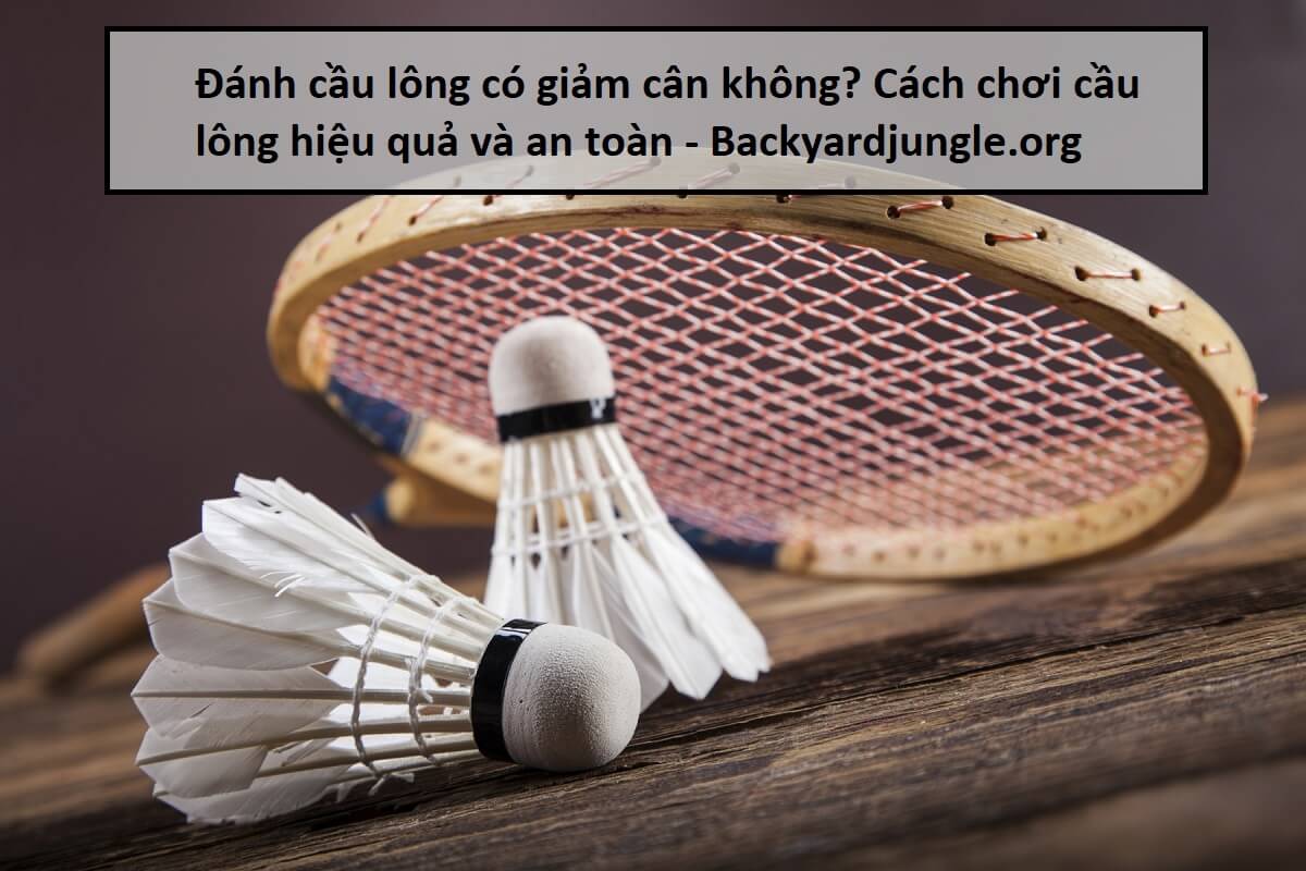Đánh cầu lông có giảm cân không? Cách chơi cầu lông hiệu quả và an toàn