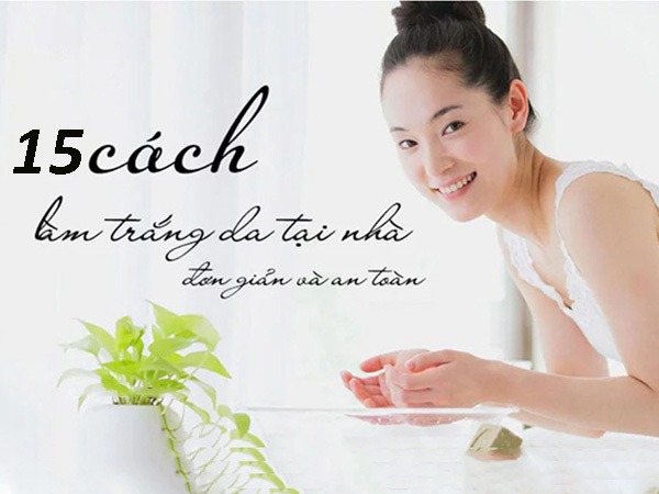 làm trắng da mặt tại nhà