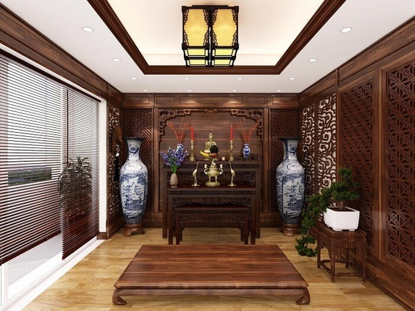 Những mẫu phòng thờ đẹp