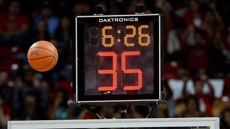 Theo luật FIBA, mỗi trận bóng rổ gồm 4 hiệp thi đấu chính thức, mỗi hiệp kéo dài 10 phút.