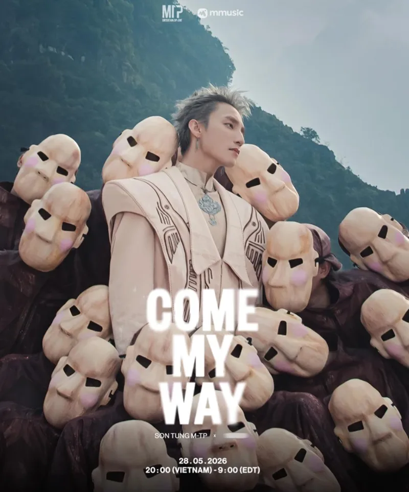 Poster comeback “Come My Way” đầy bí ẩn